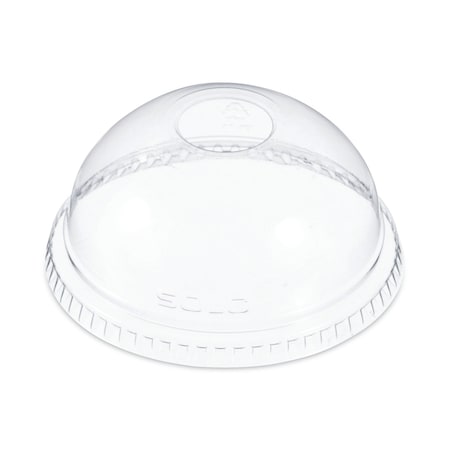 Dart Cappuccino Dome Sipper Lids, 16 oz, Clear, PK1000 DLR662